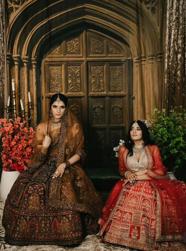 Ethnic Edge client in a custom outfit