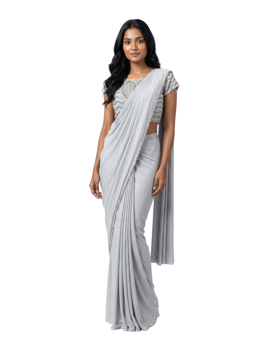 Stitched Saree