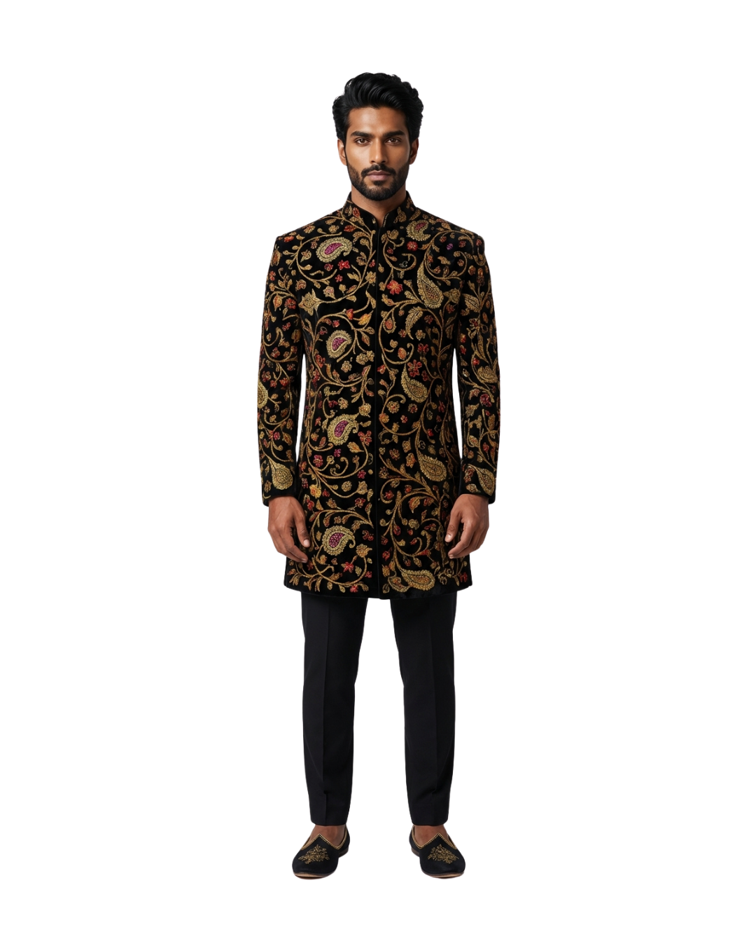 MULTICOLOURED SHERWANI