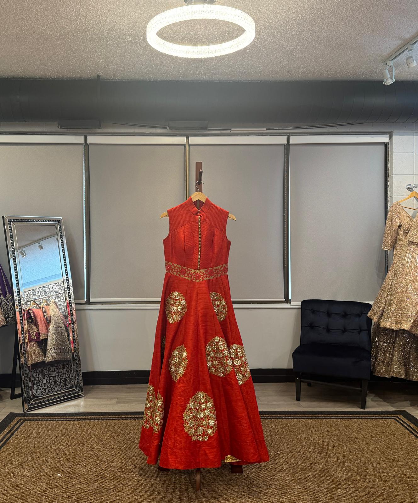 Orange Gown
