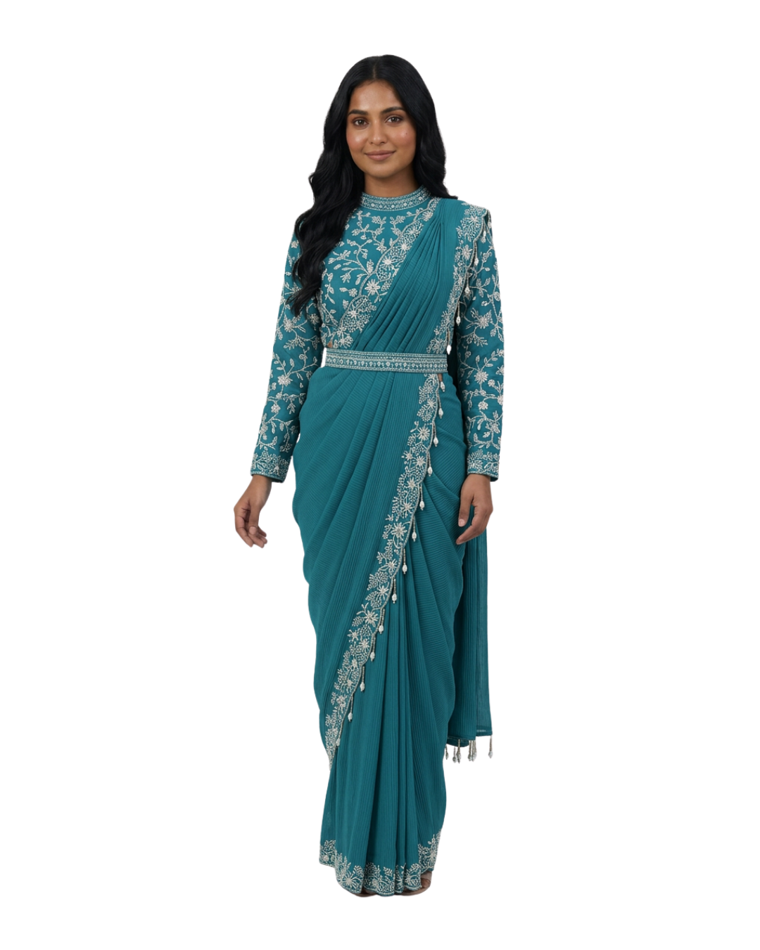 Stiched Saree